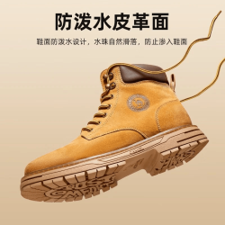 骆驼 复古大黄靴 G13W379132