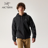 ARC'TERYX EMBLEM FLEECE FULL-ZIP HOODY 抓绒衫 Black S