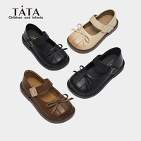 TATA他她童鞋  小黑鞋 公主鞋 礼服鞋 演出软底小皮鞋