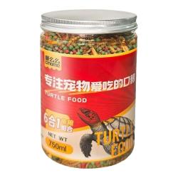 青色水景 龟粮饲料乌龟小幼龟专用粮虾干乌龟食草龟巴西龟鳄龟通用龟饲料