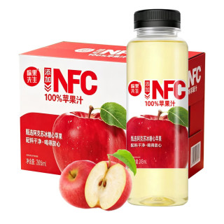 愉果先生 100%NFC苹果汁 245ml*10瓶