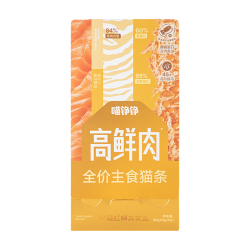 喵铮铮 高鲜肉全价主食猫条鸽肉兔肉营养湿粮补水罐头猫零食 高鲜肉猫条&新疆虹鳟三文鱼 12g*5根