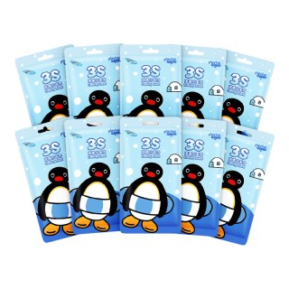 88VIP：有点淘气 Pingu冰感降温湿巾 0酒精 -5℃ 10条装
