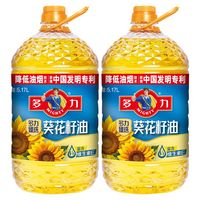 百亿补贴：多力 压榨葵花籽食用油5.17l*2桶装家用食用油清香