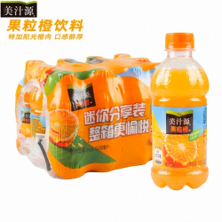 美汁源 果粒橙饮料 300ml 小瓶装