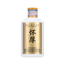怀厚 茅台镇酱香型白酒 53度 100ml 品鉴小酒