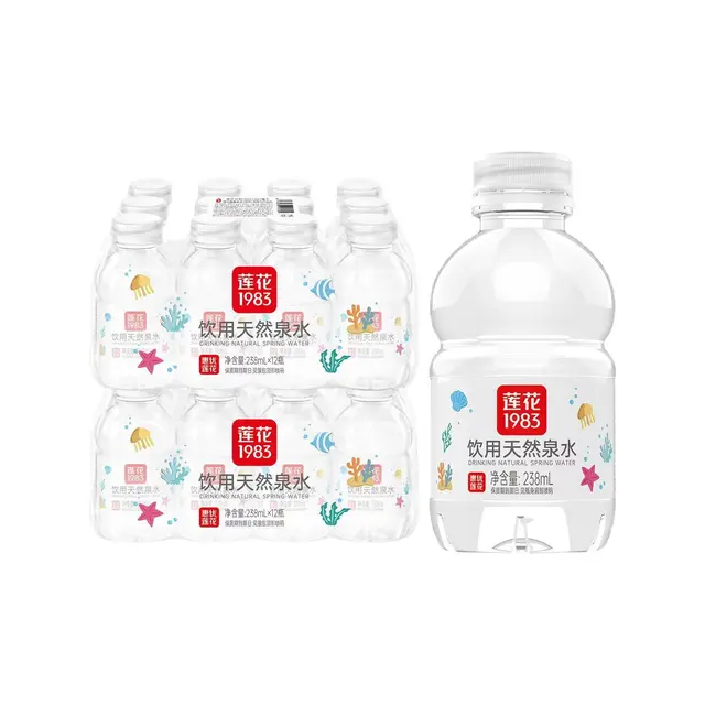 惠优 莲花儿童水 低钠天然泉水 238ml*24瓶