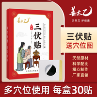 姜太乙艾草三伏贴艾灸空白贴冬天好养身成人儿童穴位敷艾灸贴正品