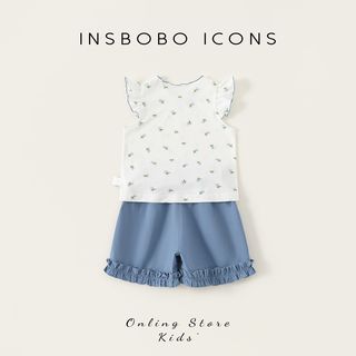 INSBOBO 女童夏装两件套