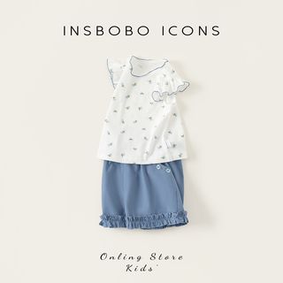 INSBOBO 女童夏装两件套