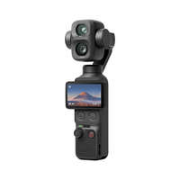 大疆 Osmo Pocket 4P 云台相机 经典黑 标准套装+品牌续航手柄