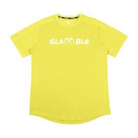 SLAMBLE 字母印花 圆领 运动T恤