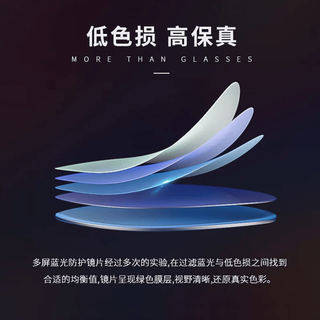 潮库 MM2033 万新1.60防蓝光 砂黑 可配度数 近视眼镜