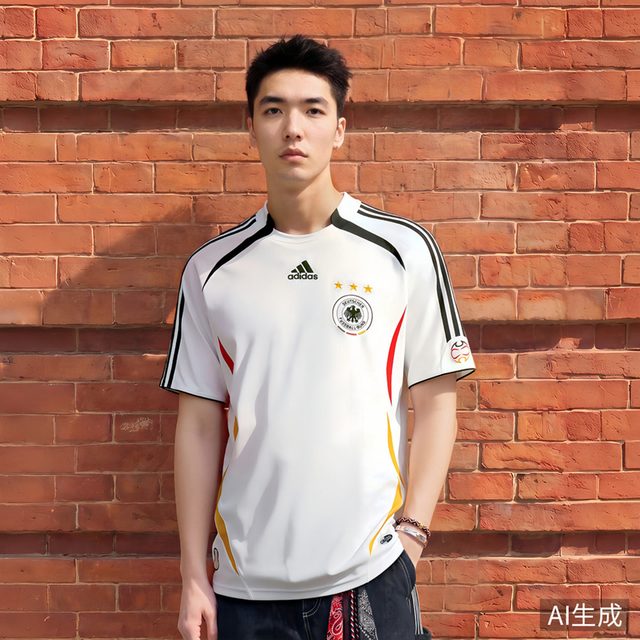 adidas 德国队 复古足球休闲文化短袖球衣 2026Q2-RG600