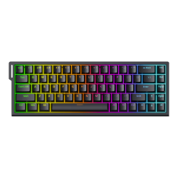 AOC GK68Pro 机械手感 RGB灯效 黑色 有线版 键盘