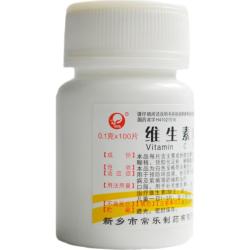 仙兔 [仙兔]维生素C片 0.1g*100片 2盒装 本品为维生素C补充剂。
