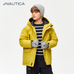 NAUTICA 三防羽绒 黄绿 165 儿童羽绒服