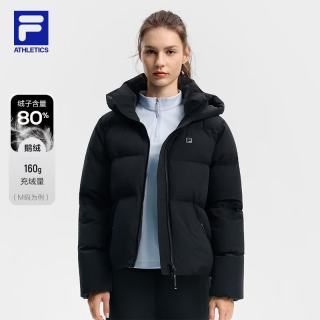 FILA 女装羽绒服 深黑-BK M 165/84A/M