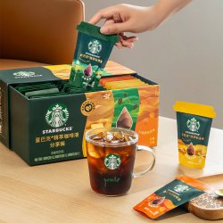 星巴克 精萃咖啡液缤纷口味分享装30袋