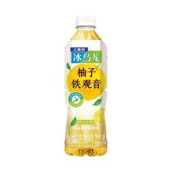 三得利 冰乌龙柚子铁观音乌龙500ml*15瓶整箱茶饮料