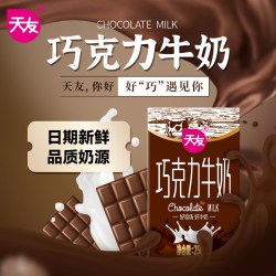 天友 巧克力牛奶