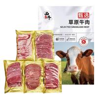 百亿补贴:西牛优选 潮汕牛肉火锅套餐 750g
