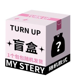 TURN UP盲盒男士双肩包轻便大容量外出电脑背包休闲旅行包 盲盒随机发货双肩包