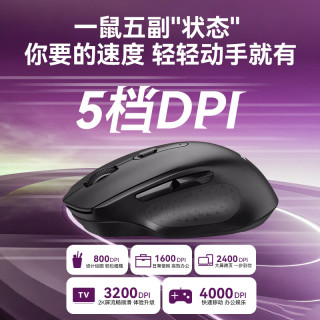 国家补贴：飞利浦 无线蓝牙双模鼠标鼠SPK7547黑