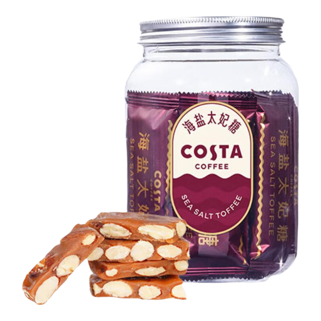 COSTA 咖世家 海盐太妃糖咖啡伴侣 98g 2 罐