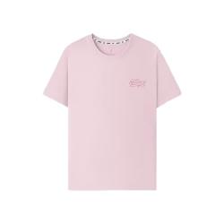 斯凯奇 女士休闲短袖衫 白垩粉 L