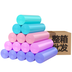 恒澍 张记 平口垃圾袋 1200只（45*50cm）加厚 黑色
