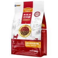 麦富迪 狗粮牛肉双拼泰迪比熊通用型小型成犬粮10kg