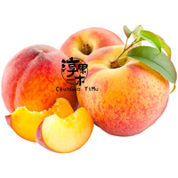 淳果一木 新鲜黄桃 彩虹黄桃黄毛桃子  5斤带箱（净重4.5-5斤）