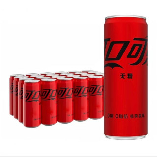 可口可乐 无糖 零度汽水330ml×24