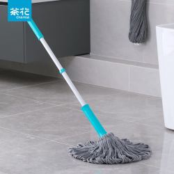 茶花 免手洗 拖把 巧手拖-蓝色1把