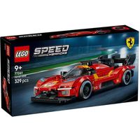 乐高 积木超级赛车Speed 77261法拉利499P 超跑男女孩玩具拼搭