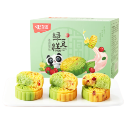 味滋源 蔓越莓味绿豆糕 500g*1箱
