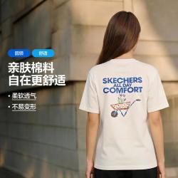 斯凯奇 男女同款运动T恤