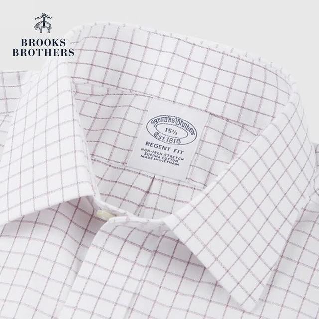 PLUS会员、今日必买：Brooks Brothers 男士商务正装衬衫 6003