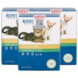 强生宠儿 肠胃宝益生菌宠物狗狗猫咪幼猫幼犬 5g*10袋 *3盒