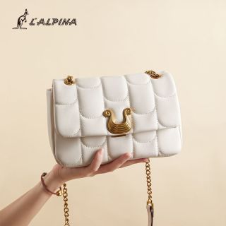 L'ALPINA/阿尔皮纳 白色 女士斜挎包