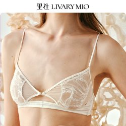 里性 青年女性真丝蕾丝内衣文胸 L08A3S1