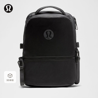 lululemon New Crew 背包 拒水 黑/石墨灰 O/S