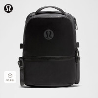 lululemon New Crew 背包 拒水 黑/石墨灰 O/S
