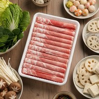 聚宝源 内蒙古羔羊肉卷 火锅食材