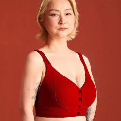 染岸 中年女性前扣式文胸 R5W578A