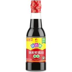 味达美 减盐味极鲜酱油 500ml