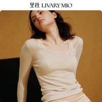 里性 LIVARY MIO 纯羊绒两穿针织打底衫