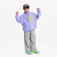 马骑顿 速干 浅灰 140cm 儿童针织长裤