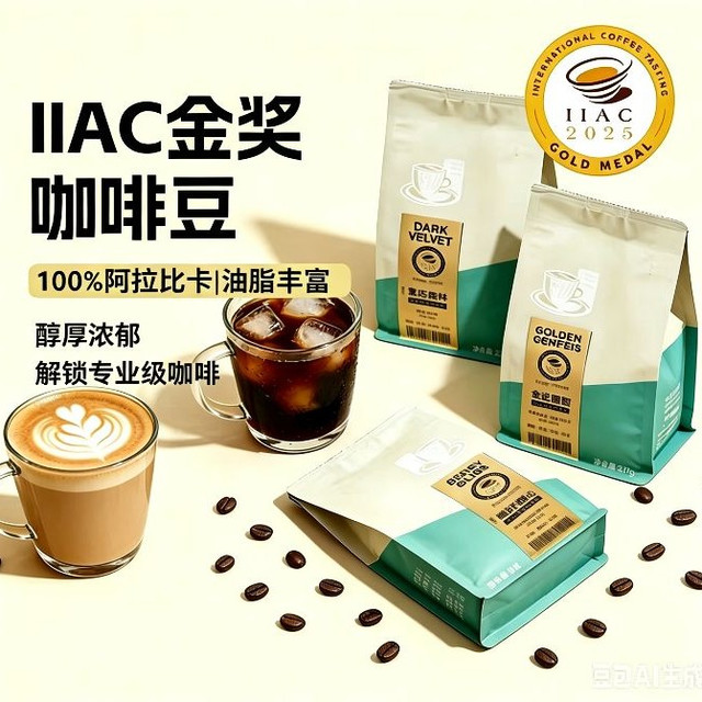 FS2C IIAC金奖进阶款 醇萃·莓好甜心 阿拉比卡咖啡豆 227g/袋